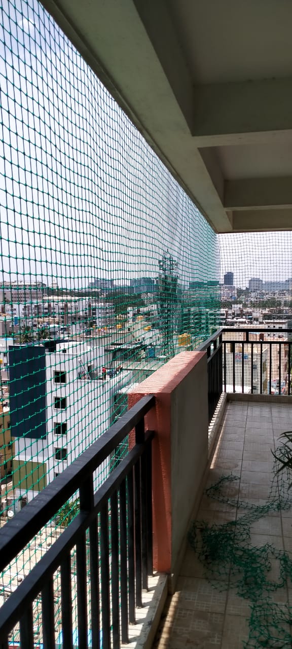 Industrial safety netting project